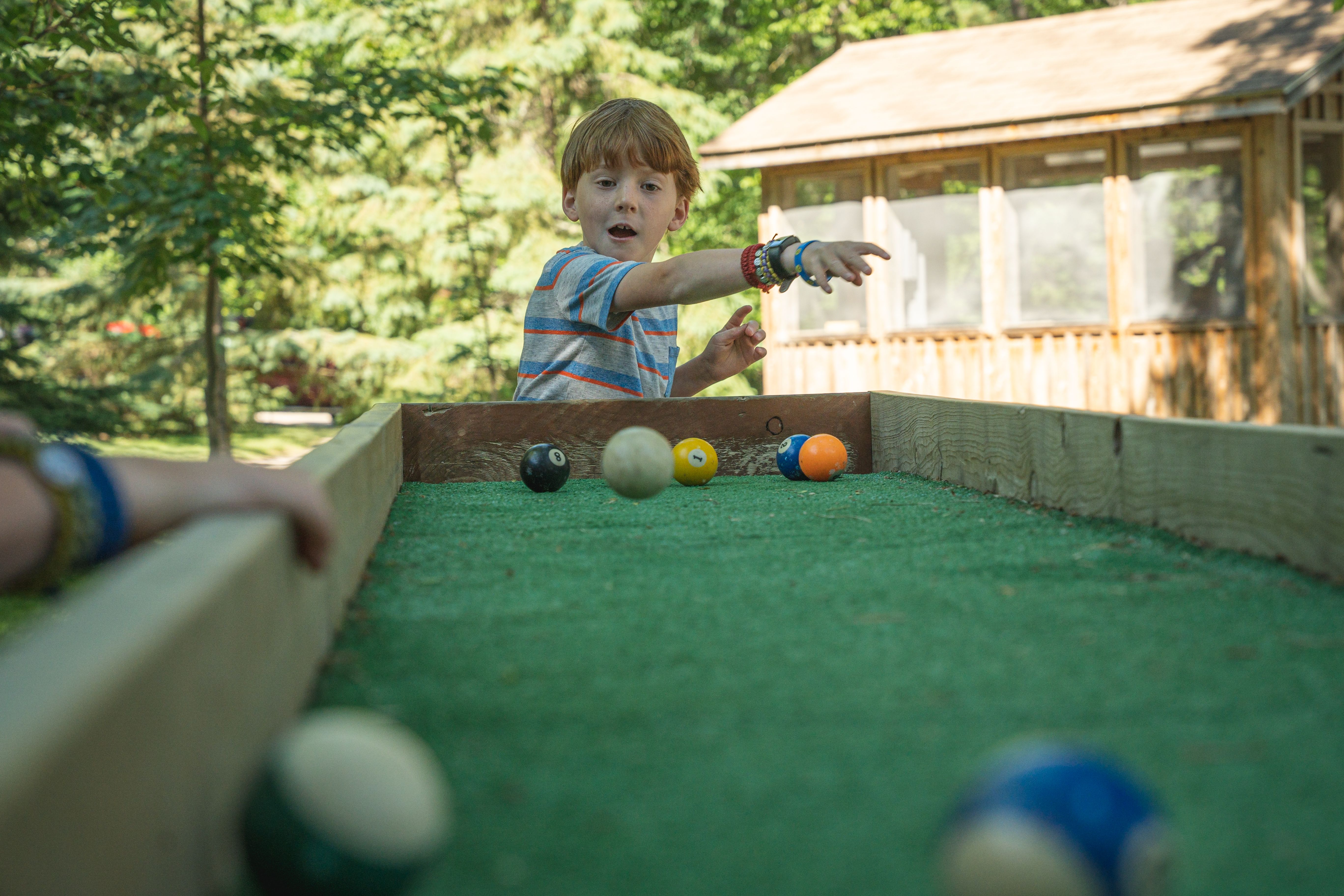 Carpet Ball at Cabin O' Pines Resort & Campground