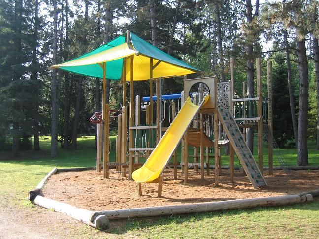 Playground at Cabin O' Pines Resort & Campground