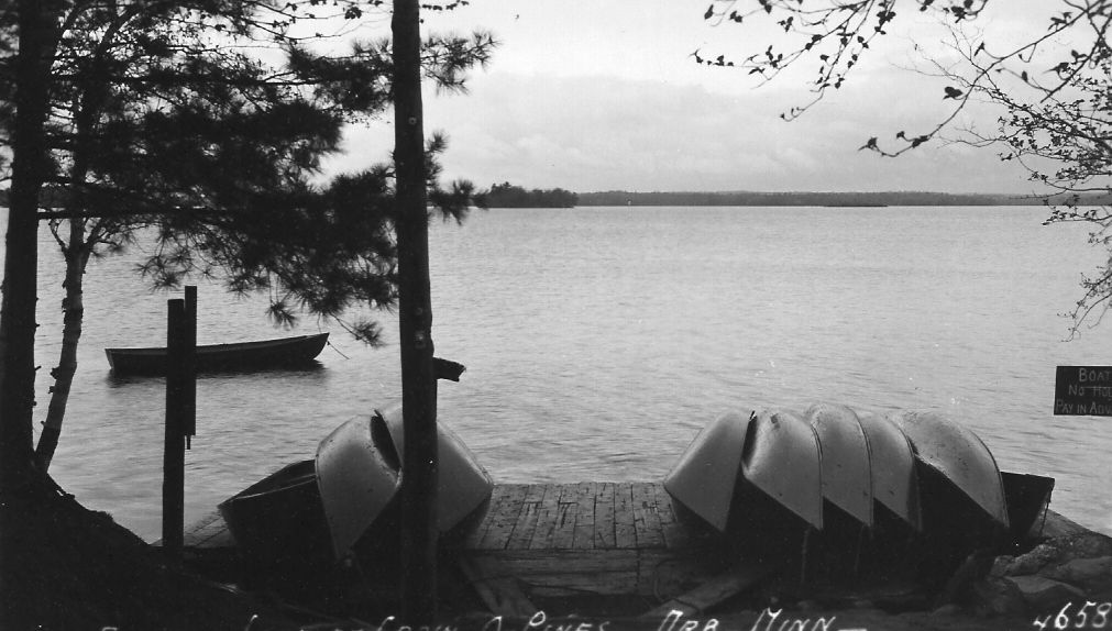 1940s - Wooden Boats on Main Dock Ramp