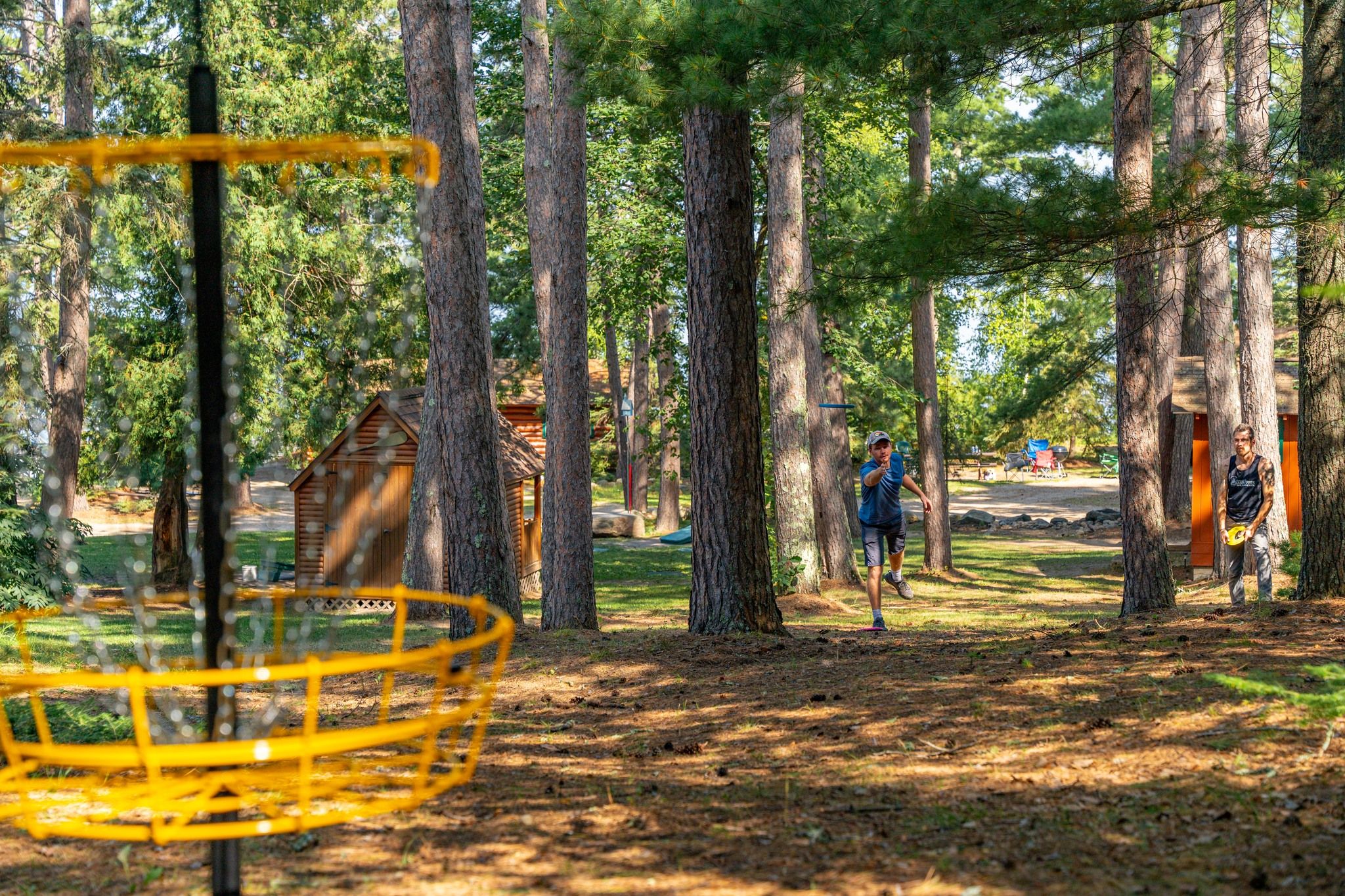 Frisbee Golf at Cabin O' Pines Resort & Campground